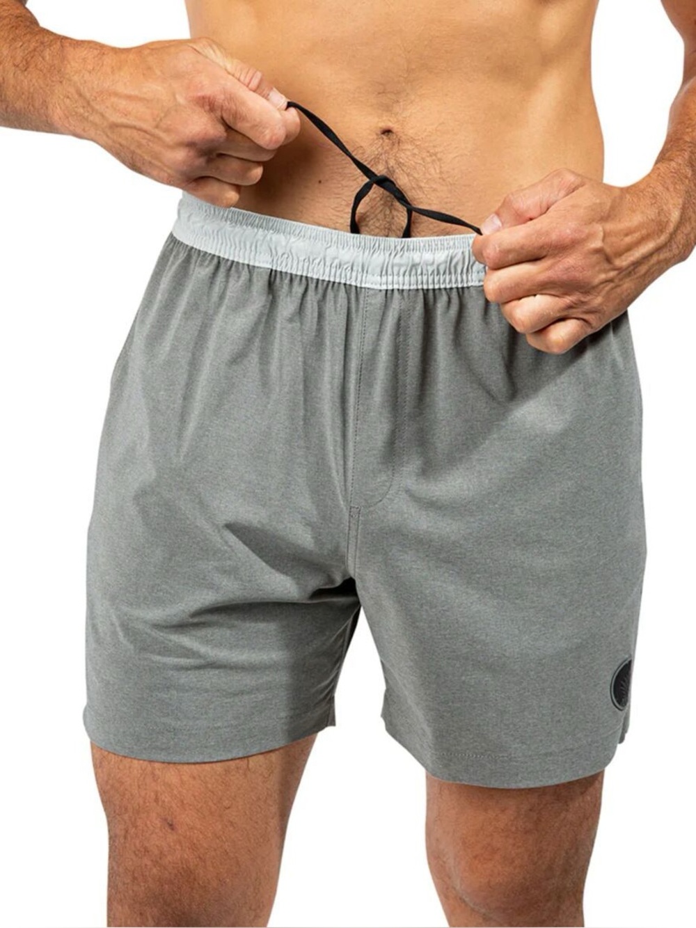 Chubbies The Two-Tones gray 5.5in Stretch Gym/Swim Short mens size XL